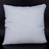 Белая подушка 40х40 2 ст.